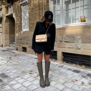 Zara knee high boots